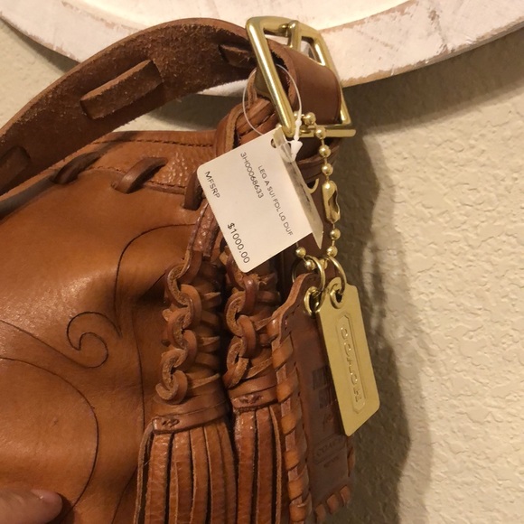 Anna Sui x Coach Fleur de Lis Duffel Sac LE Bag - Picture 4 of 14